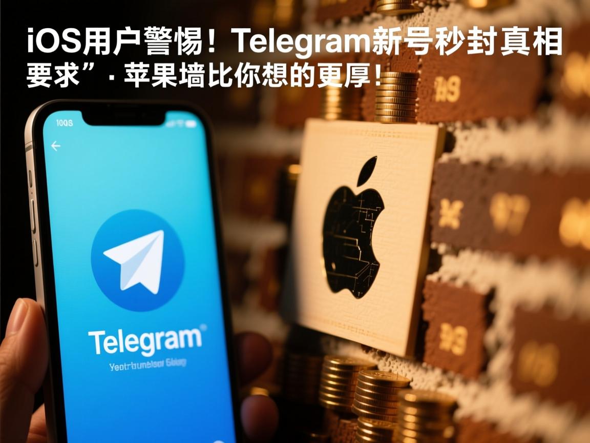 iOS用户警惕!Telegram新号秒封真相,苹果的墙比你想的更厚!