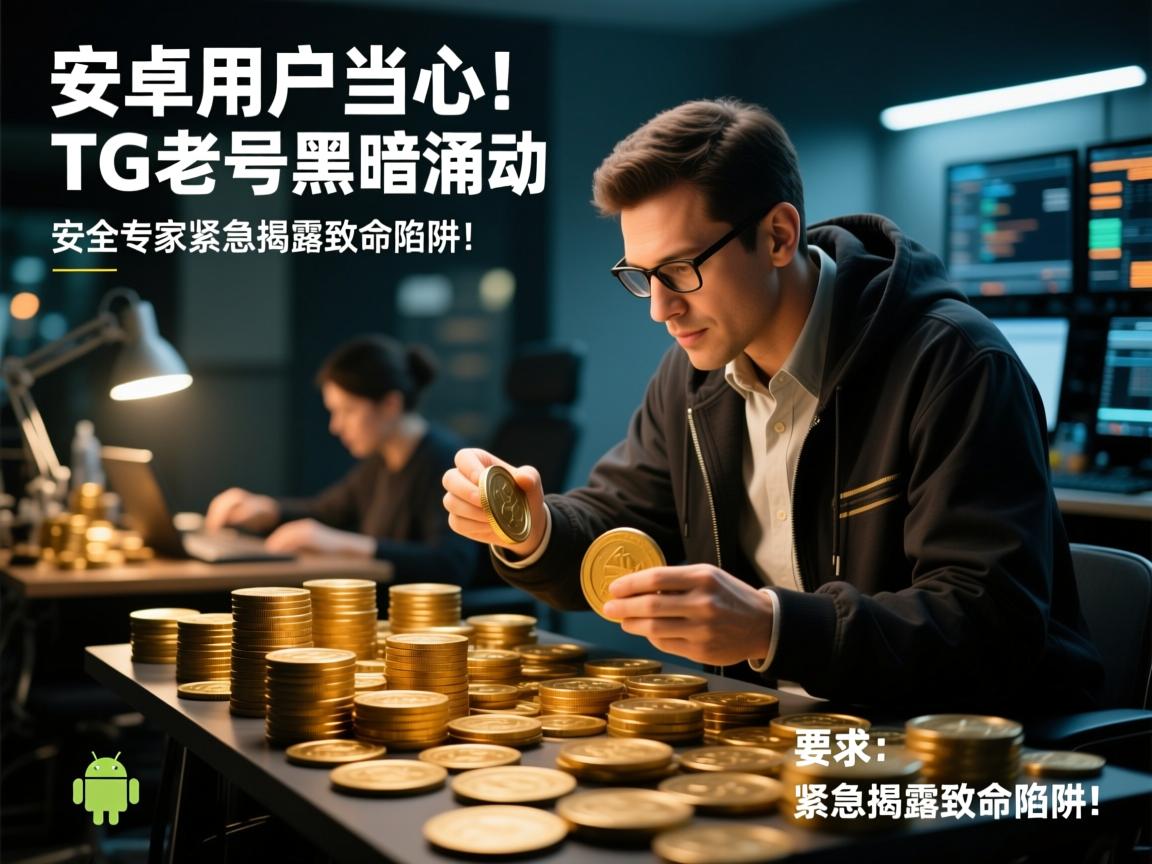 安卓用户当心!TG老号黑市暗流涌动,安全专家紧急揭露致命陷阱!