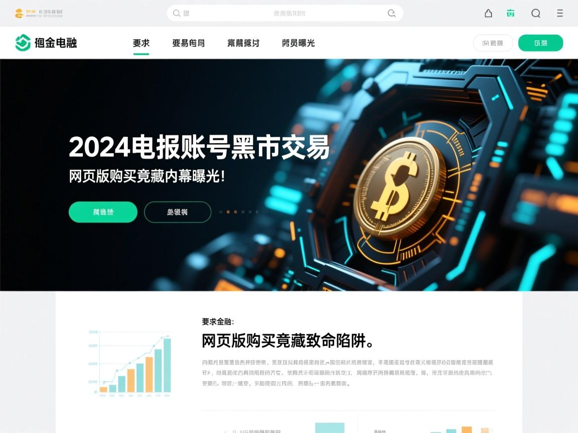 2024电报账号黑市交易内幕曝光!网页版购买竟藏致命陷阱.