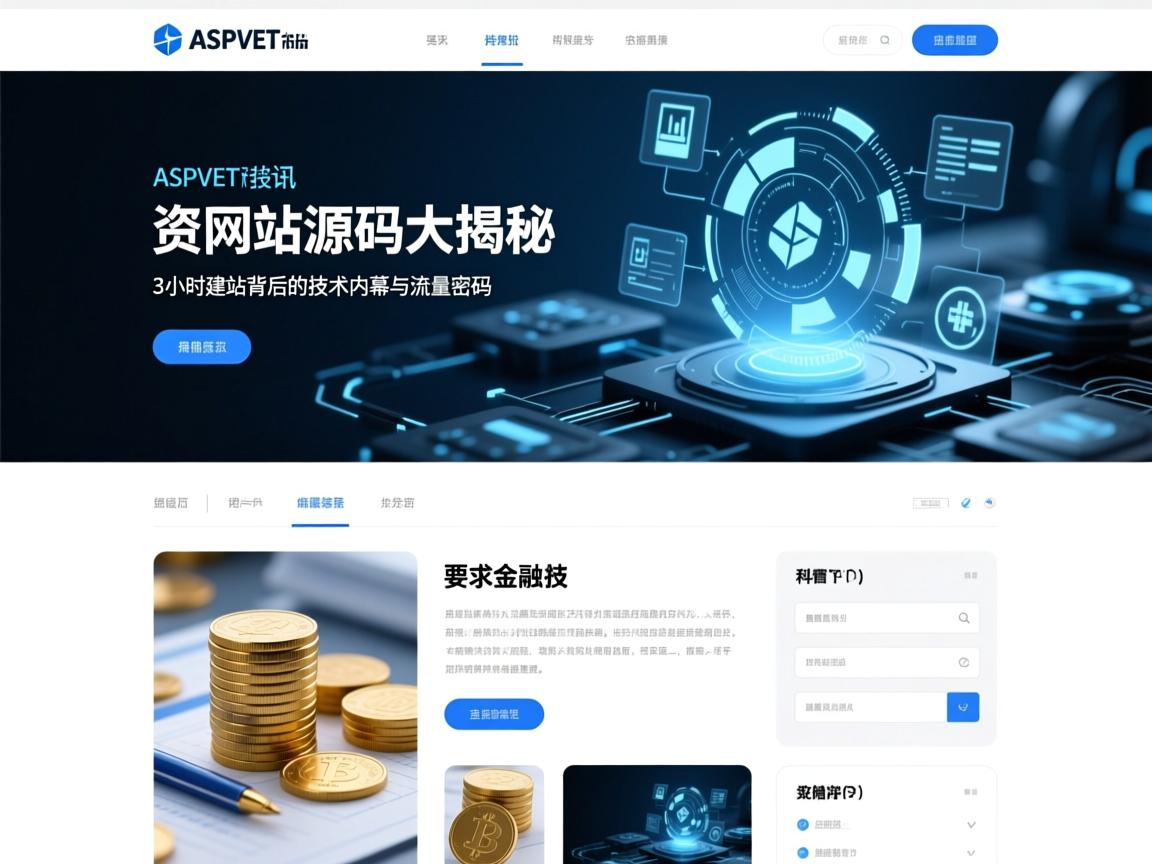 ASP.NET资讯网站源码大揭秘,3小时建站背后的技术内幕与流量密码