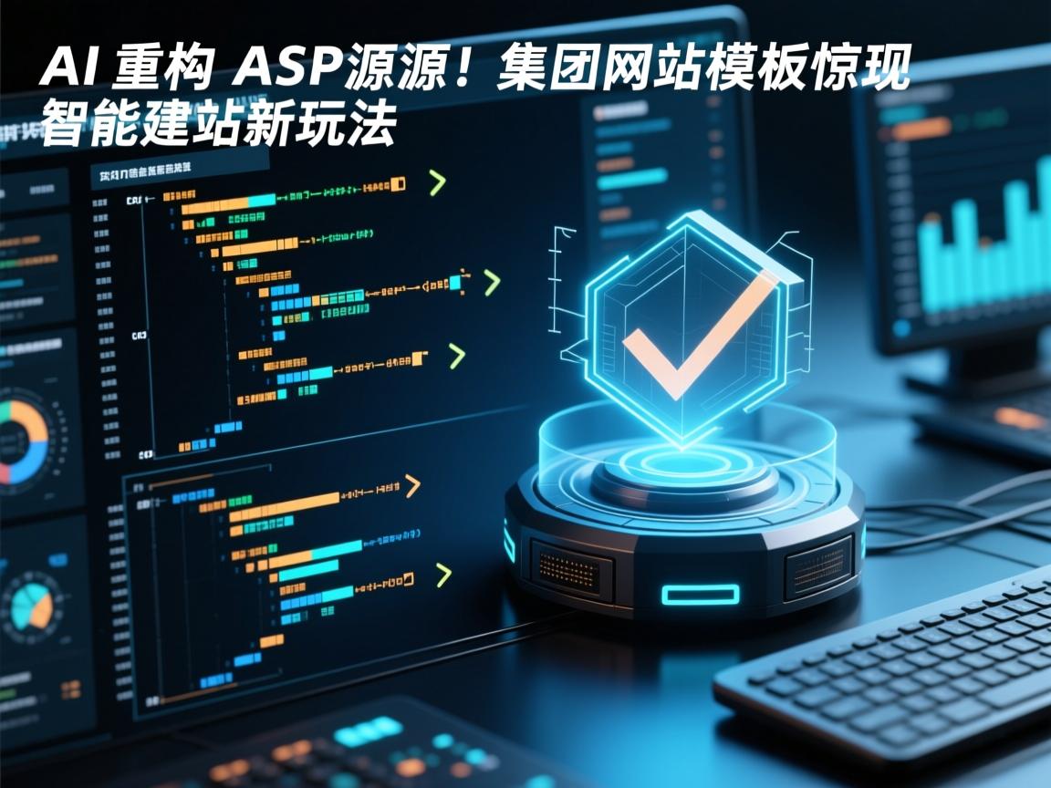 AI重构ASP源码!集团网站模板惊现智能建站新玩法