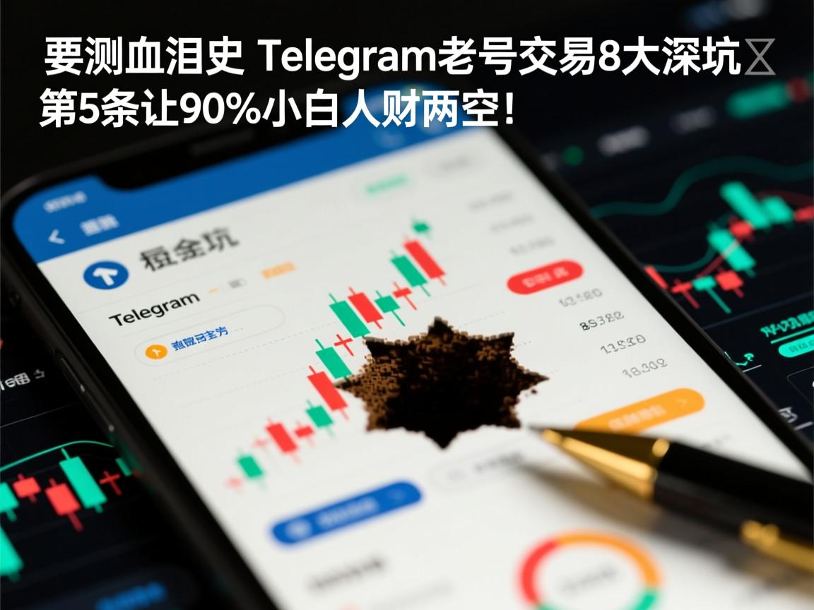 实测血泪史,Telegram老号交易8大深坑,第5条让90%小白人财两空!