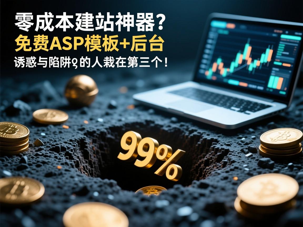 零成本建站神器？免费ASP模板+后台的诱惑与陷阱，99%的人栽在第三个坑！
