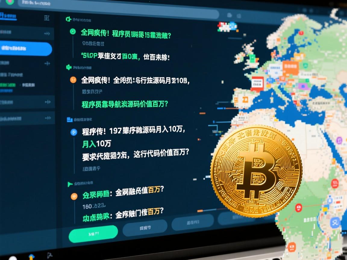 全网疯传！程序员靠导航源码月入10万，这行代码价值百万？