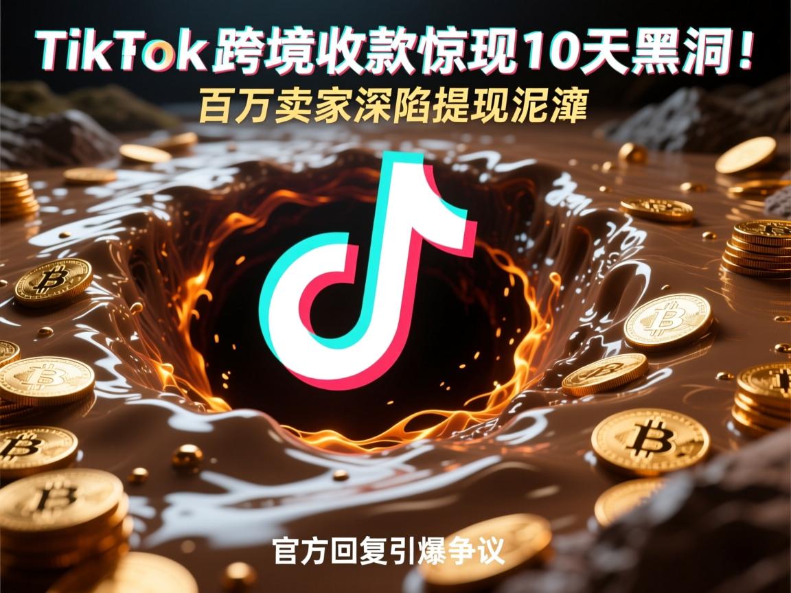 TikTok跨境收款惊现10天黑洞!百万卖家深陷提现泥潭,官方回应引爆争议
