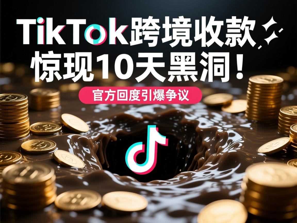 TikTok跨境收款惊现10天黑洞!百万卖家深陷提现泥潭,官方回应引爆争议