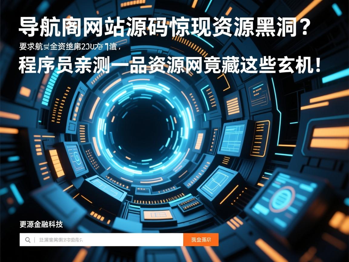 导航网站源码惊现资源黑洞?程序员亲测一品资源网竟藏这些玄机!