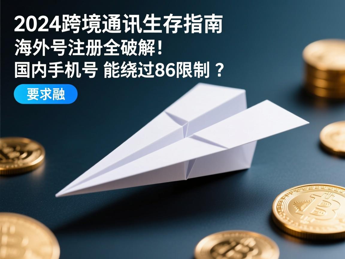 2024跨境通讯生存指南，纸飞机海外号注册全破解，国内手机号竟能绕过86限制？
