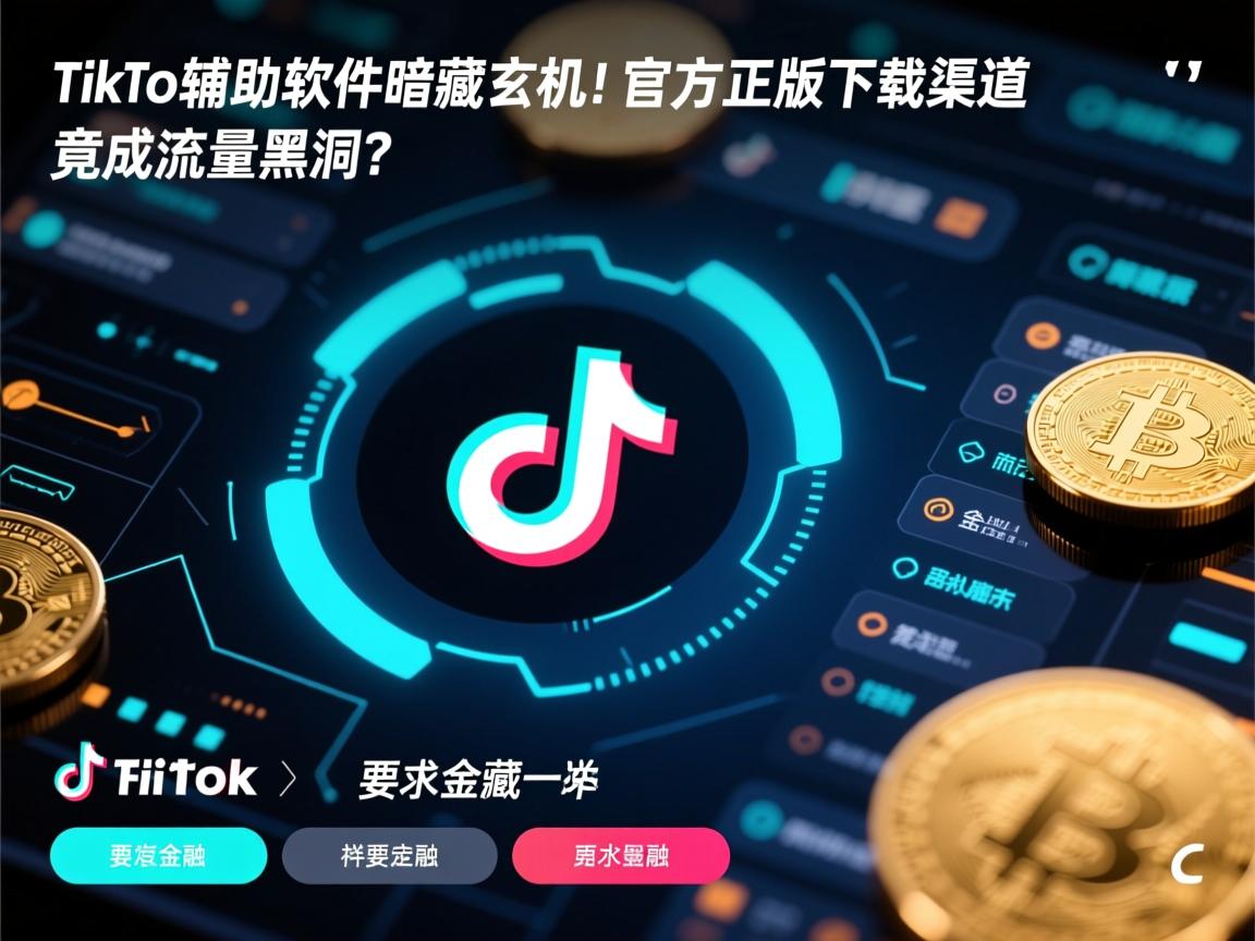 TikTok辅助软件暗藏玄机!官方正版下载渠道竟成流量黑洞?