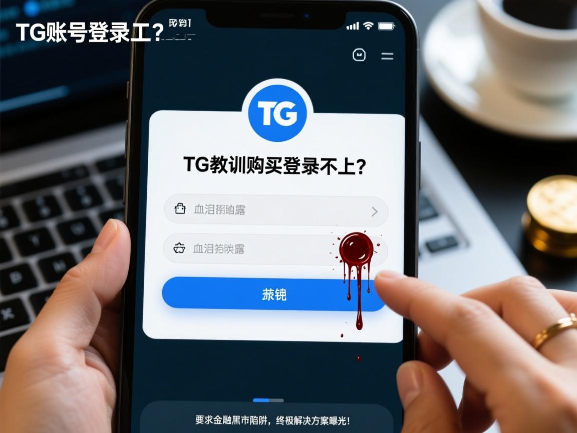 TG账号购买登录不上？血泪教训揭露黑市陷阱，终极解决方案曝光！