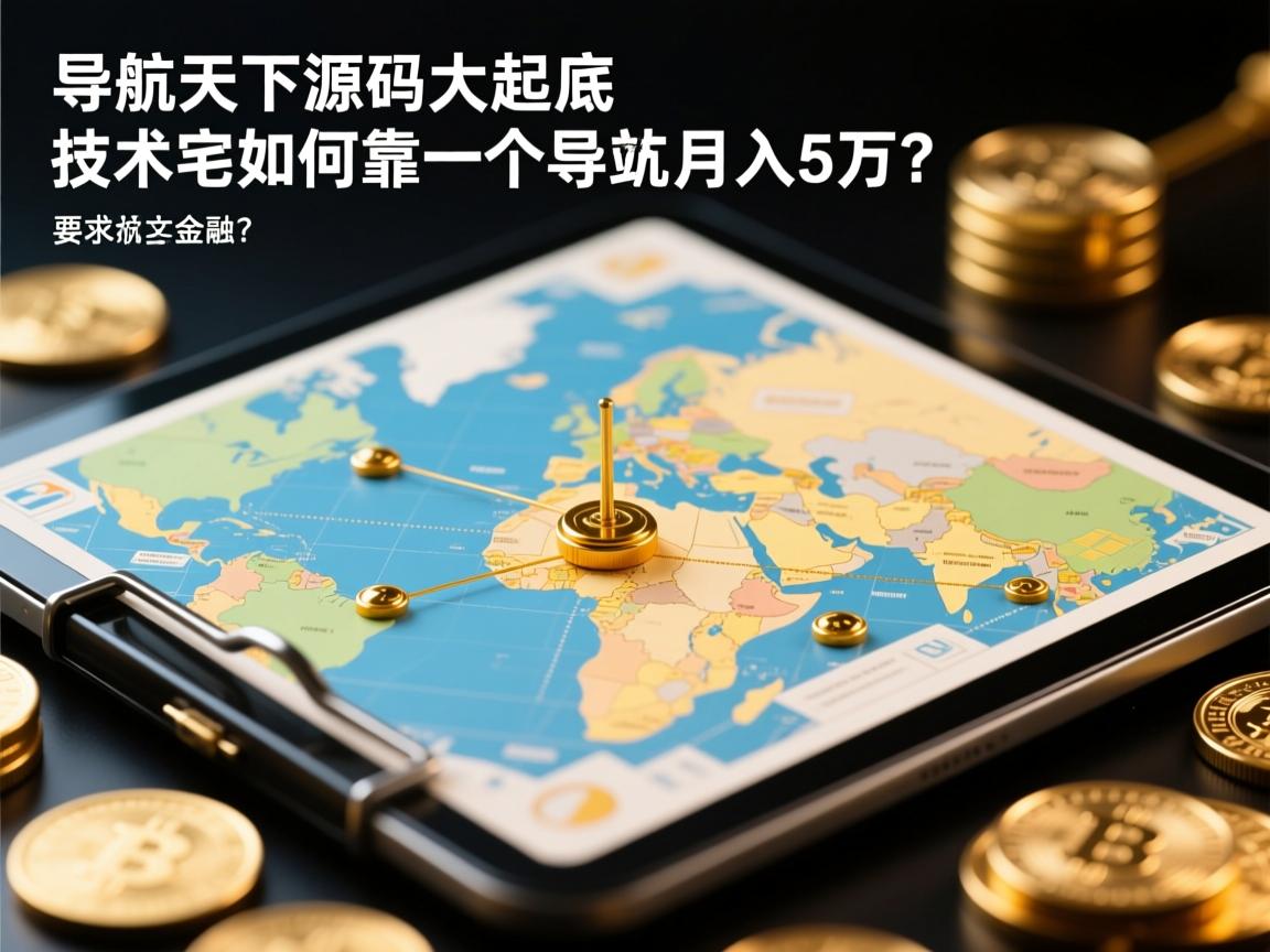 导航天下源码大起底,技术宅如何靠一个导航站月入5万?