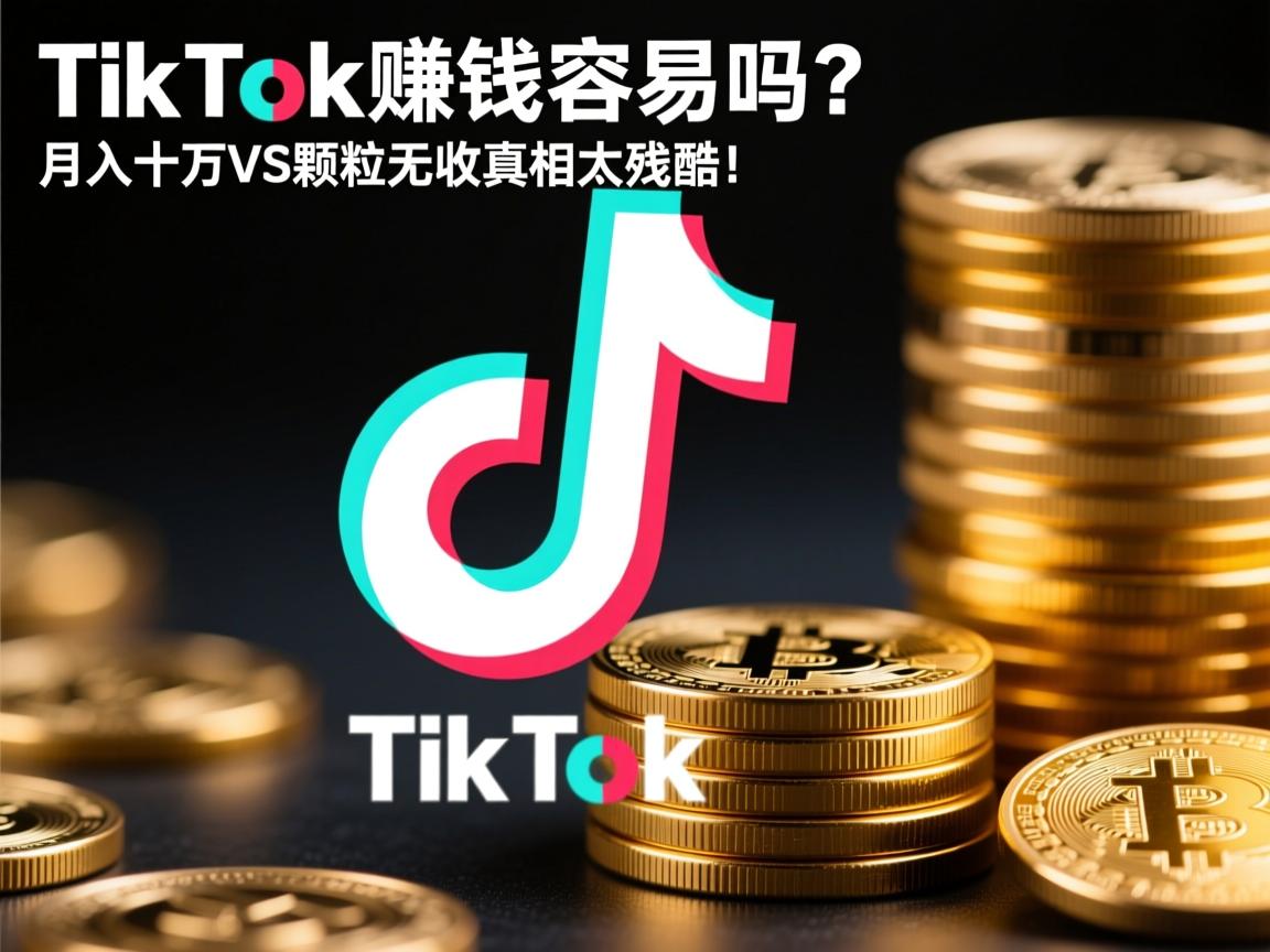 TikTok赚钱容易吗?月入十万VS颗粒无收,真相太残酷!