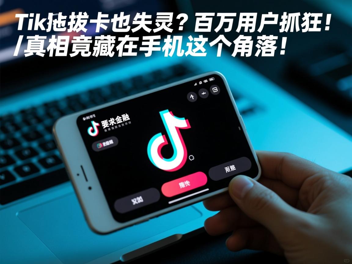 TikTok拔卡也失灵?百万用户抓狂!真相竟藏在手机这个角落!