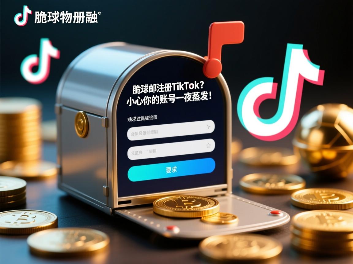 脆球邮箱注册TikTok?小心你的账号一夜蒸发!