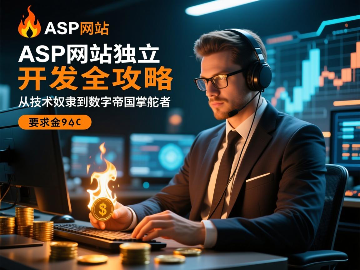 🔥ASP网站独立开发全攻略，从技术奴隶到数字帝国掌舵者