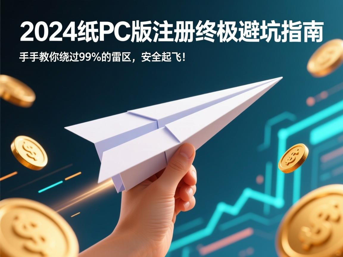 2024纸飞机PC版注册终极避坑指南，手把手教你绕过99%的雷区，安全起飞！