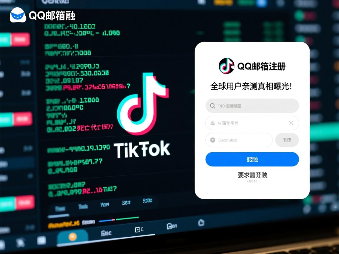 QQ邮箱注册TikTok惊现死亡代码？全球用户亲测真相曝光！