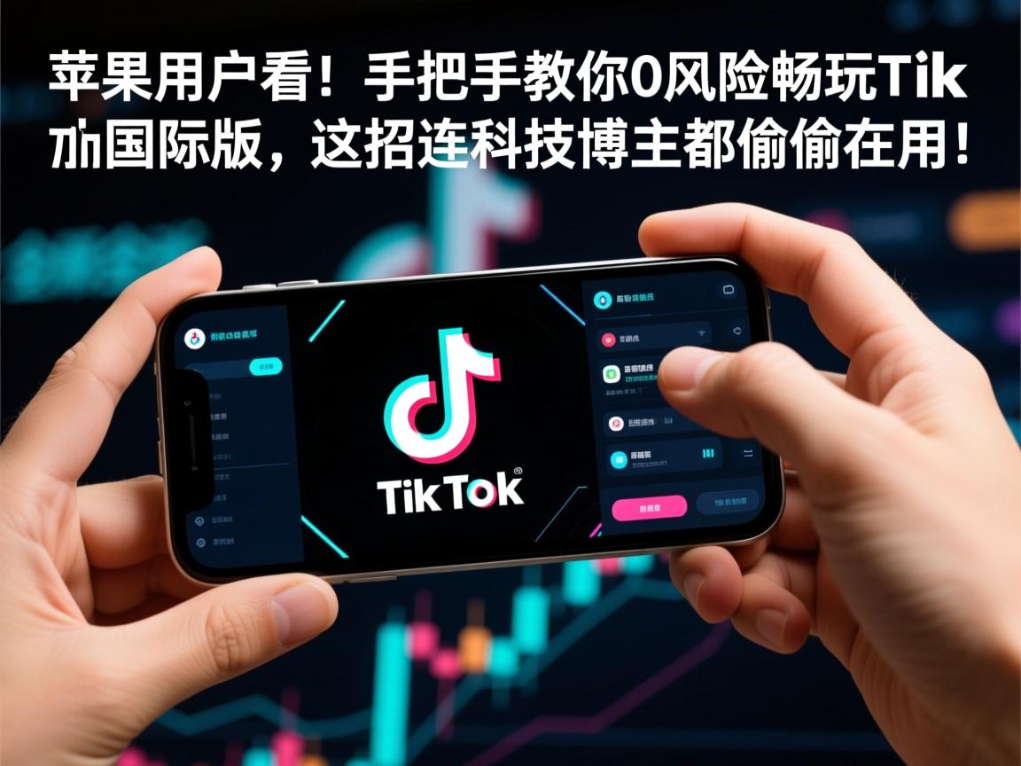 苹果用户必看！手把手教你0风险畅玩TikTok国际版，这招连科技博主都偷偷在用！
