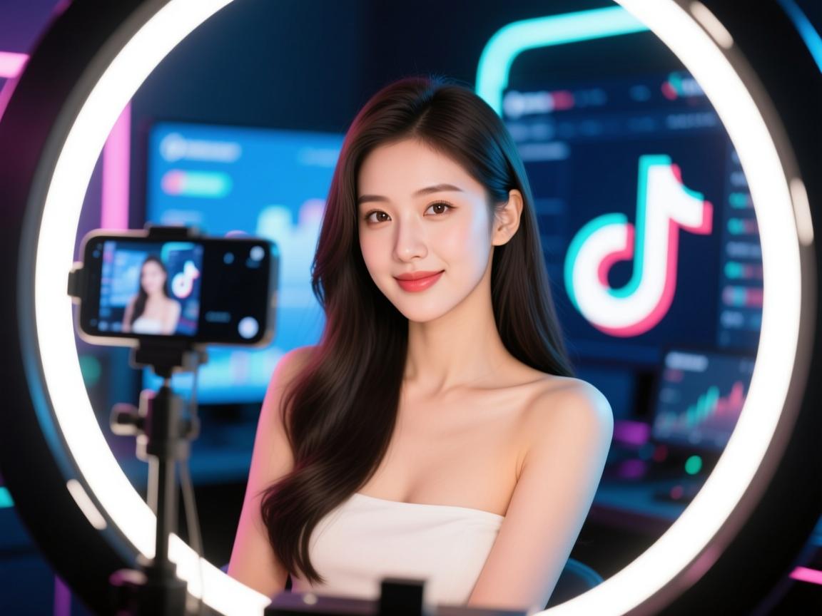 TikTok美女博主,颜值经济新风口,靠氛围感狂揽百万流量?