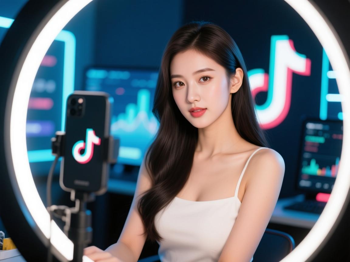TikTok美女博主,颜值经济新风口,靠氛围感狂揽百万流量?