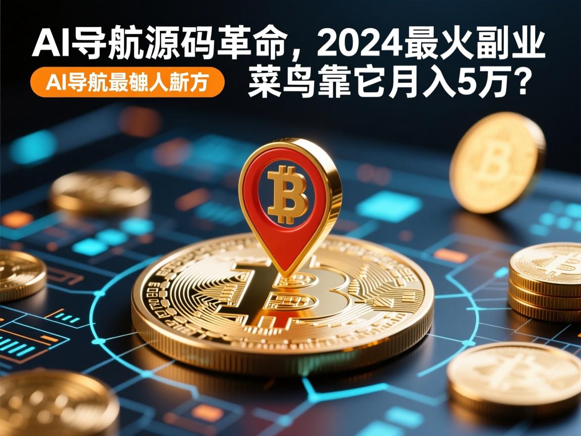 AI导航源码革命，2024最火副业，菜鸟靠它月入5万？