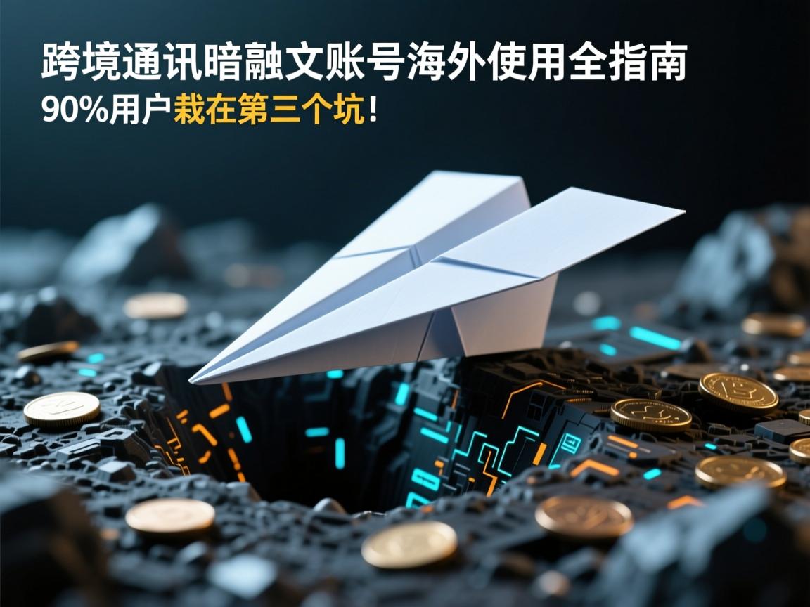 跨境通讯暗礁,纸飞机账号海外使用全指南,90%用户栽在第三个坑!