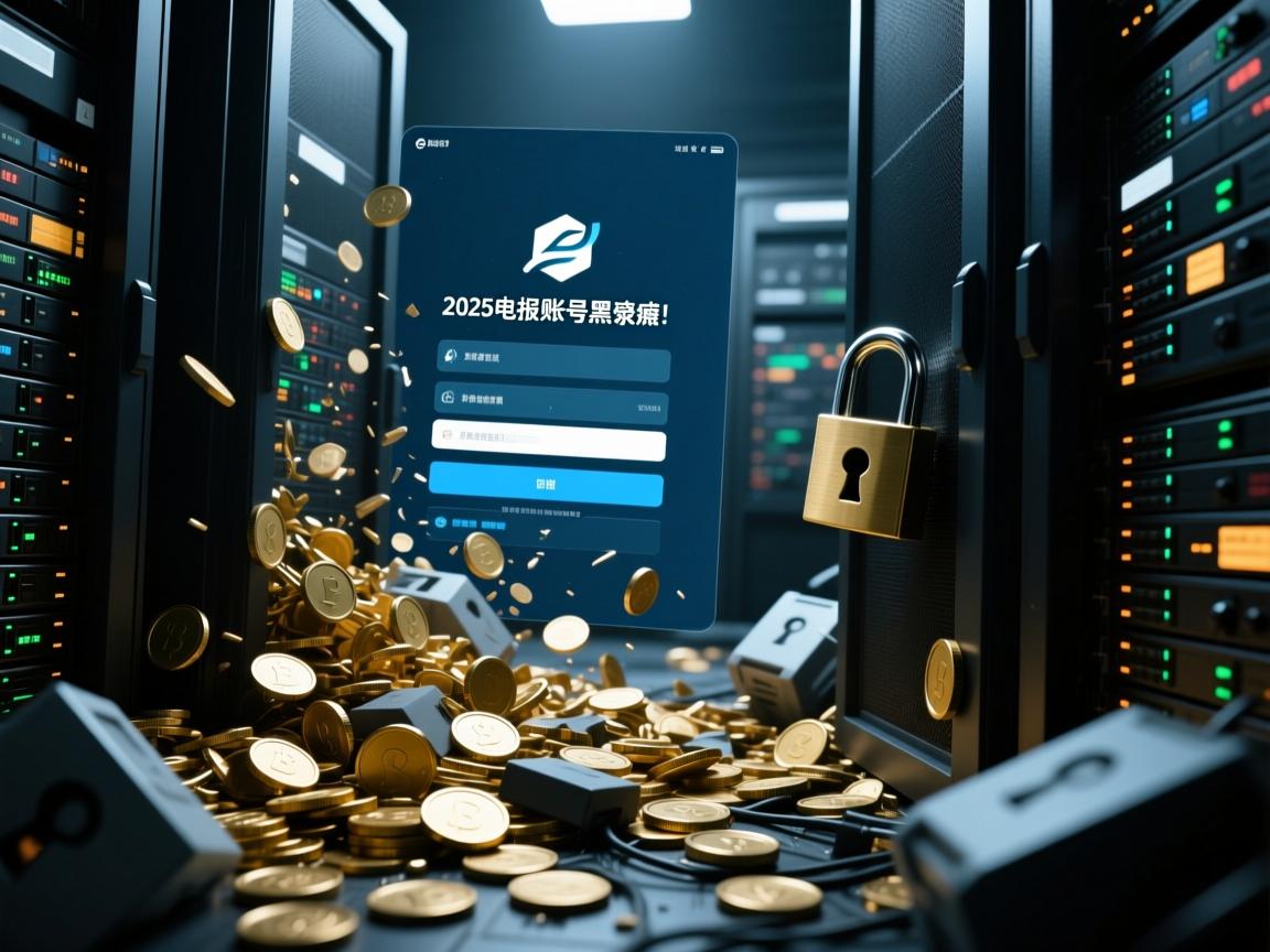2025电报账号黑市惊现登录瘫痪!百万用户被锁门外,真相令人脊背发凉.