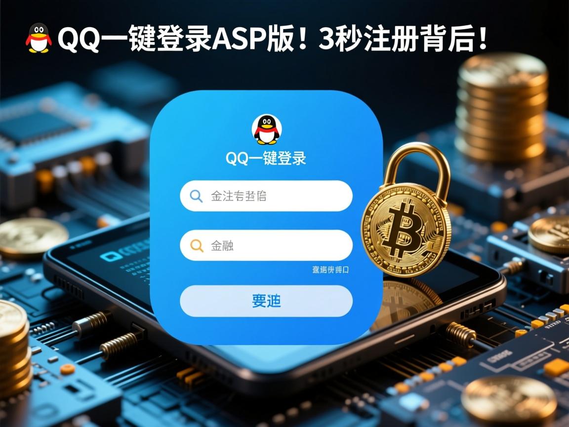QQ一键登录ASP版，3秒注册背后的技术博弈与安全隐忧！