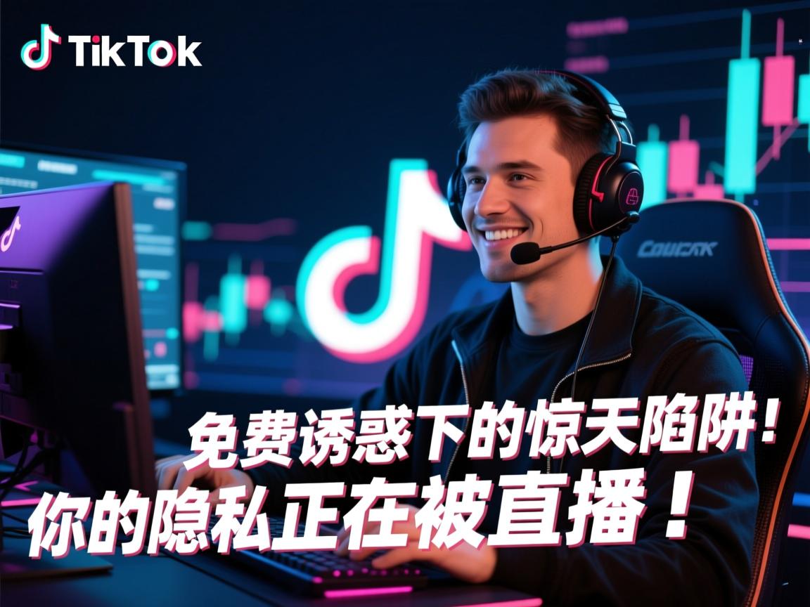 TikTok外网加速器,免费诱惑下的惊天陷阱,你的隐私正在被直播!