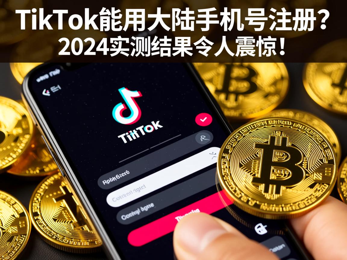 TikTok能用大陆手机号注册吗？2024实测结果令人震惊！