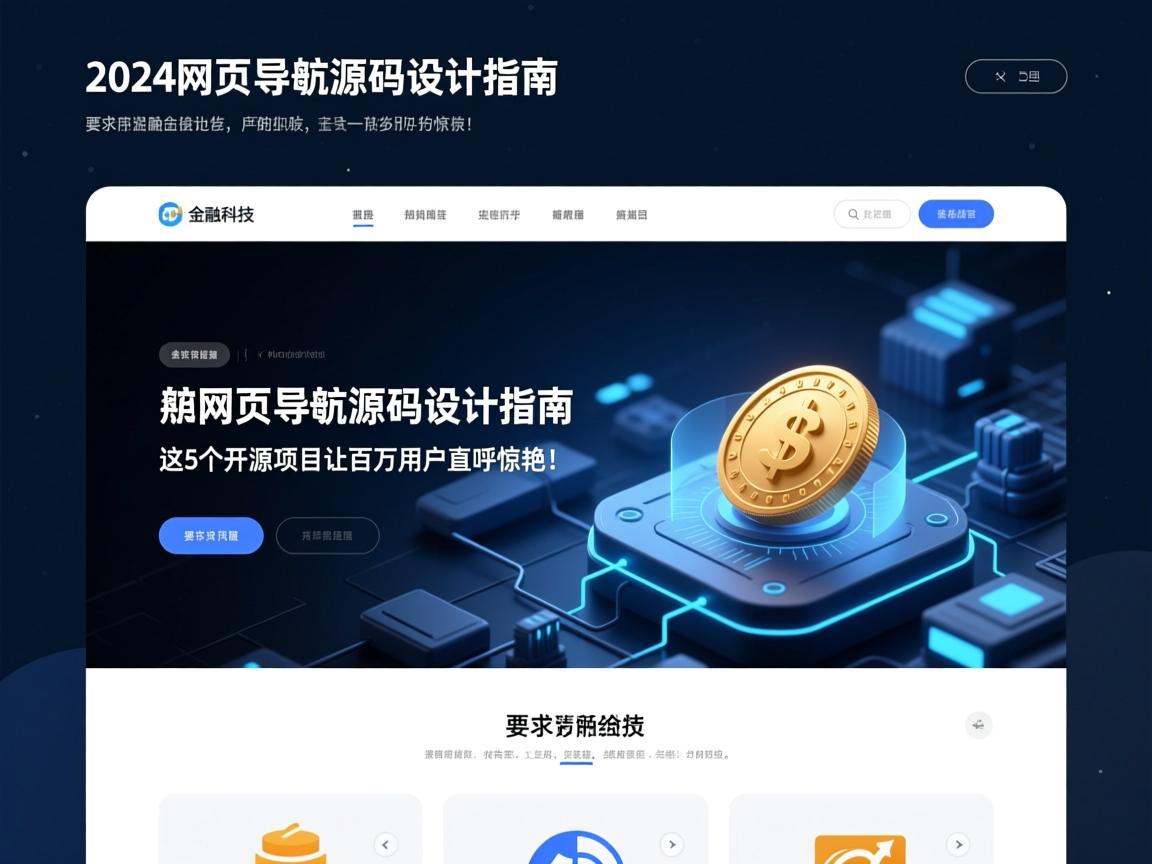 2024网页导航源码设计指南,这5个开源项目让百万用户直呼惊艳!