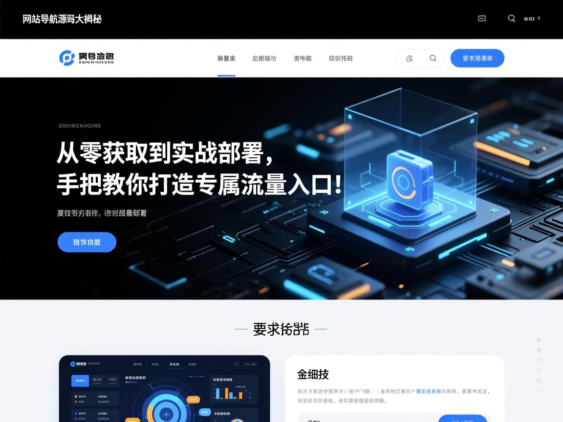 网站导航源码大揭秘,从零获取到实战部署,手把手教你打造专属流量入口!