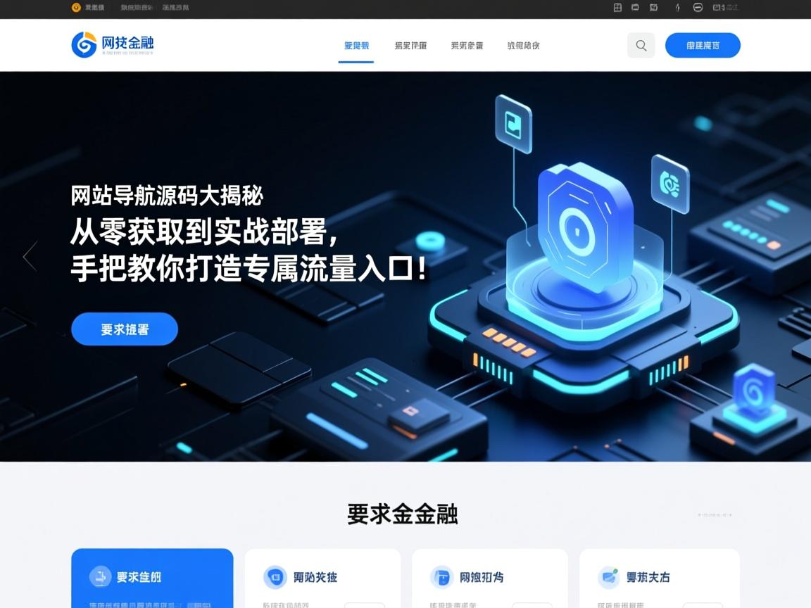 网站导航源码大揭秘,从零获取到实战部署,手把手教你打造专属流量入口!