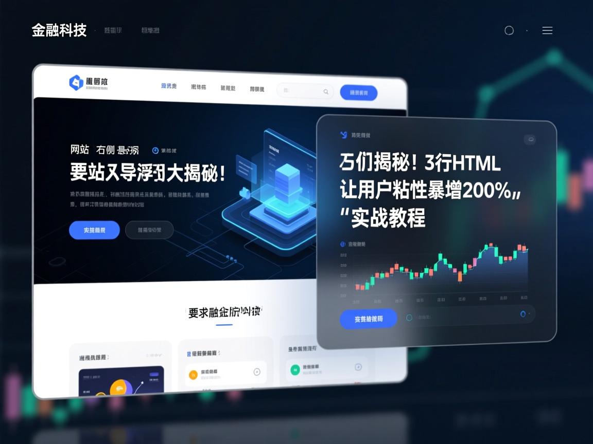 网站右侧悬浮导航代码大揭秘!3行HTML让用户粘性暴增200%的实战教程