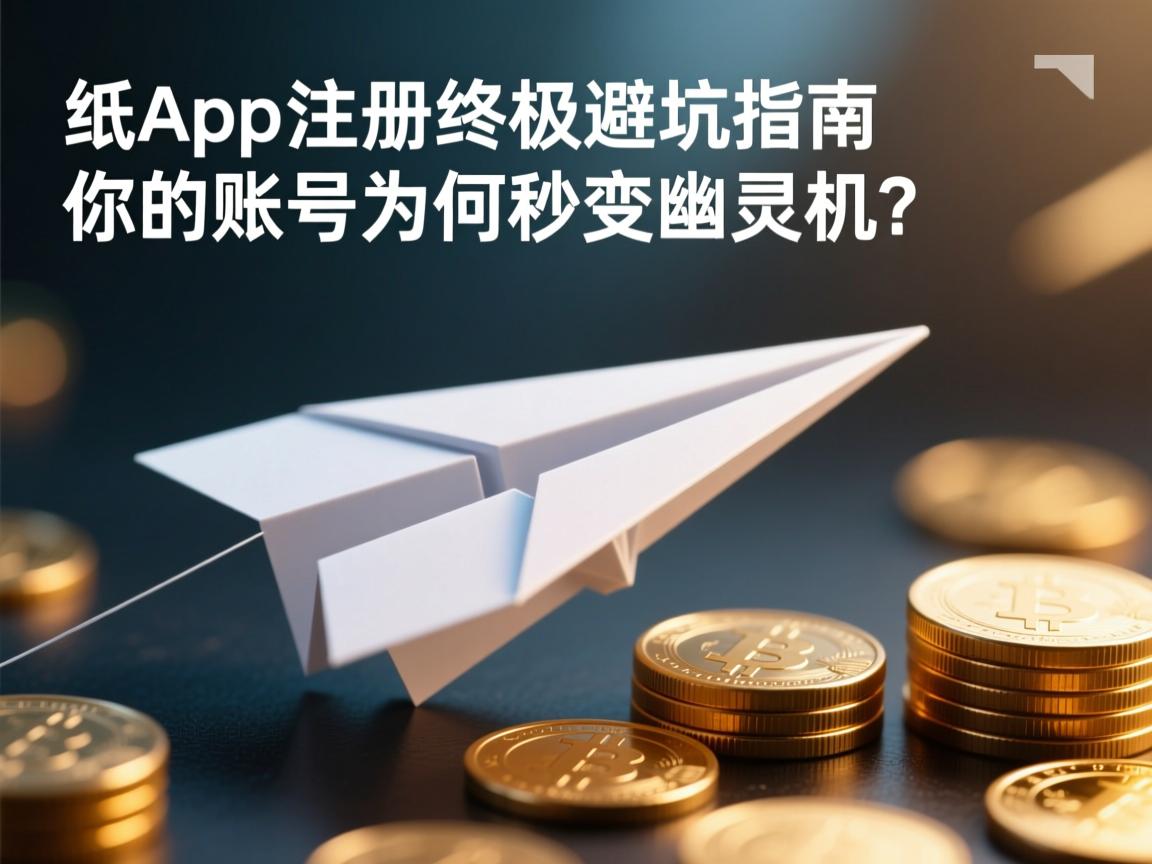 纸飞机App注册终极避坑指南，你的账号为何秒变幽灵机？