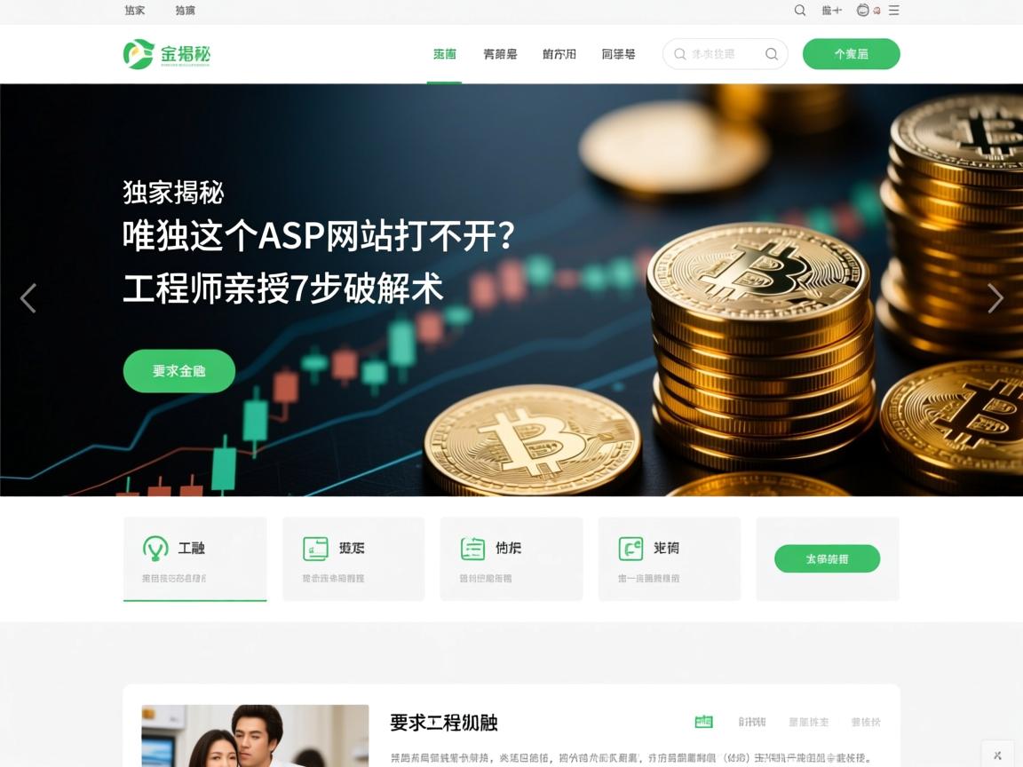 独家揭秘!唯独这个ASP网站打不开?工程师亲授7步破解术