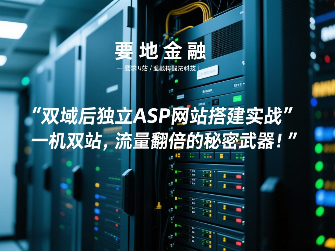 双域名独立ASP网站搭建实战，一机双站，流量翻倍的秘密武器！