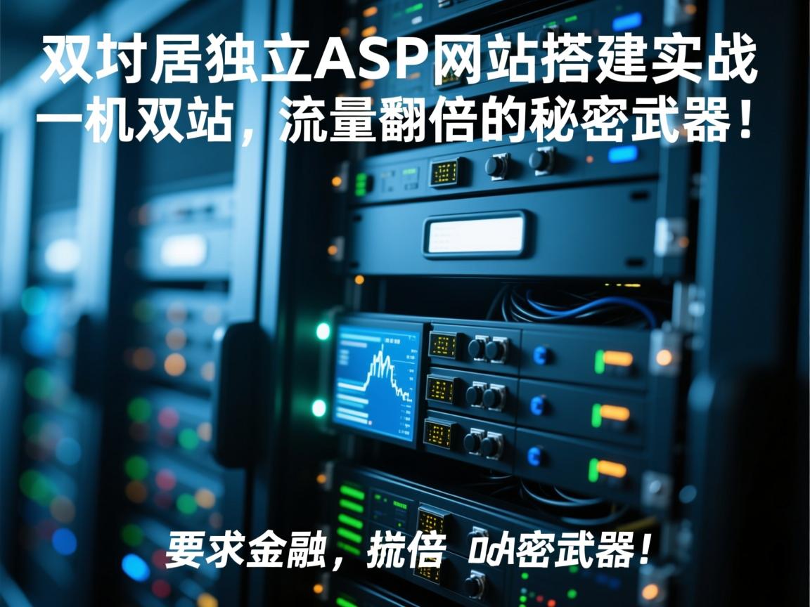双域名独立ASP网站搭建实战,一机双站,流量翻倍的秘密武器!