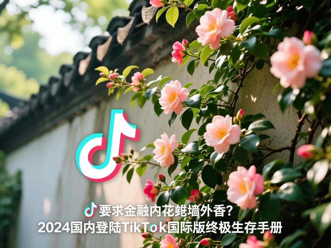 墙内开花墙外香?2024国内登陆TikTok国际版终极生存手册