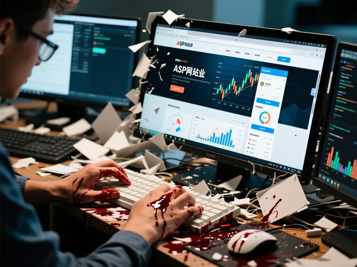 ASP网站作业翻车现场,从零手搓动态网站的血泪史
