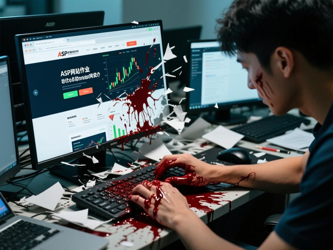 ASP网站作业翻车现场,从零手搓动态网站的血泪史