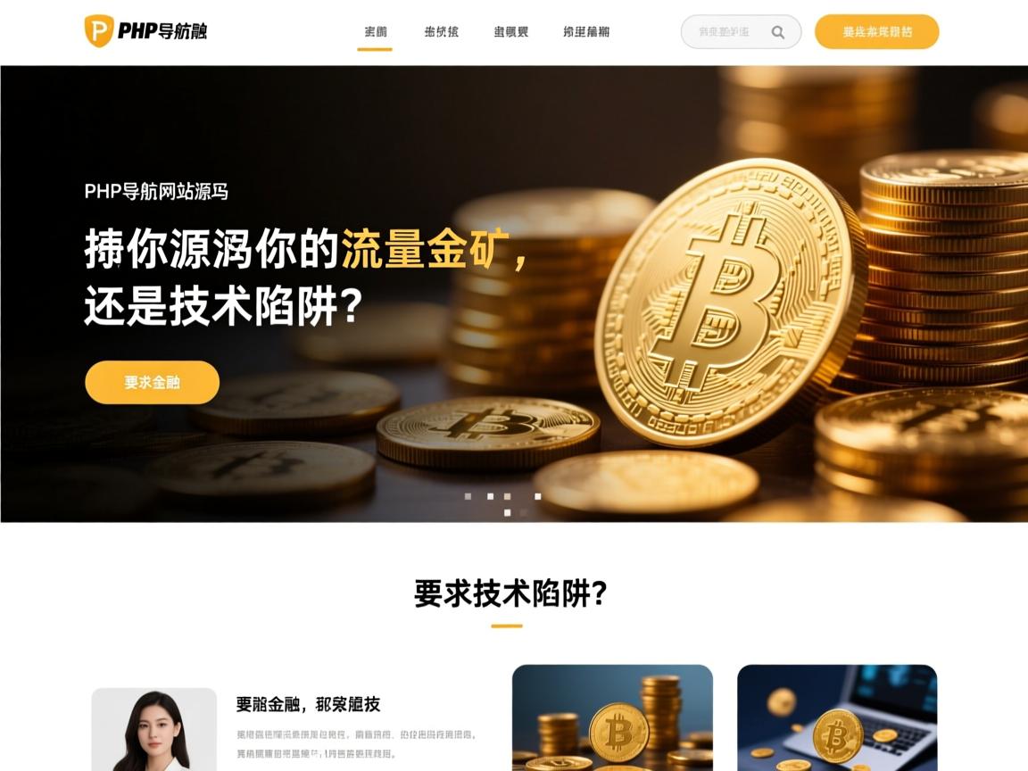 PHP导航网站源码,你的流量金矿,还是技术陷阱?