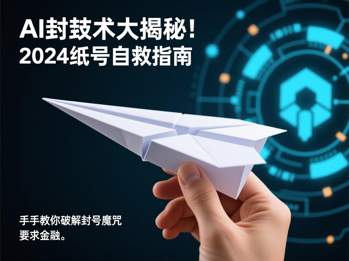 AI解封术大揭秘!2024纸飞机账号自救指南,手把手教你破解封号魔咒