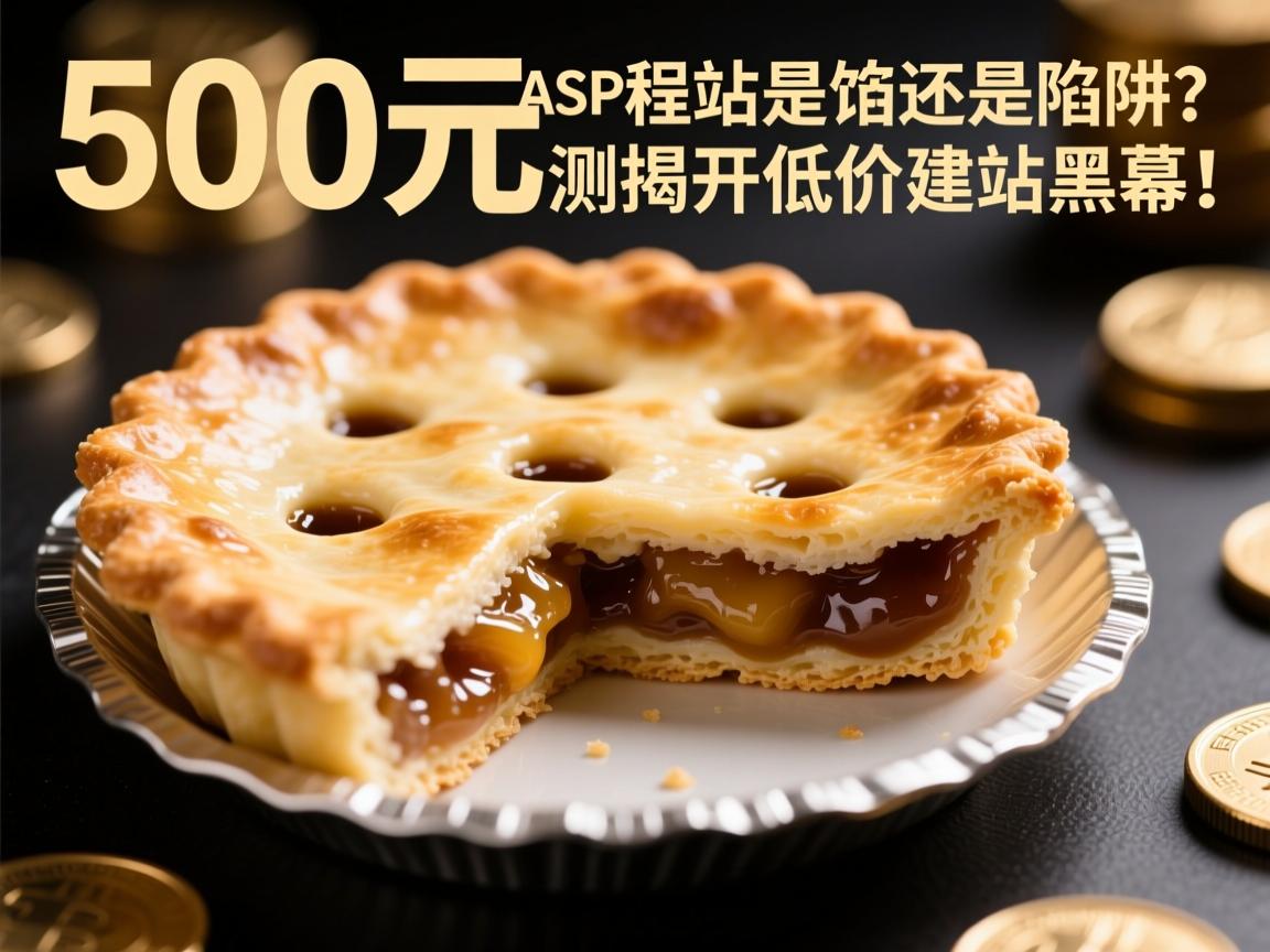 500元ASP建站是馅饼还是陷阱？程序员亲测揭开低价建站黑幕！