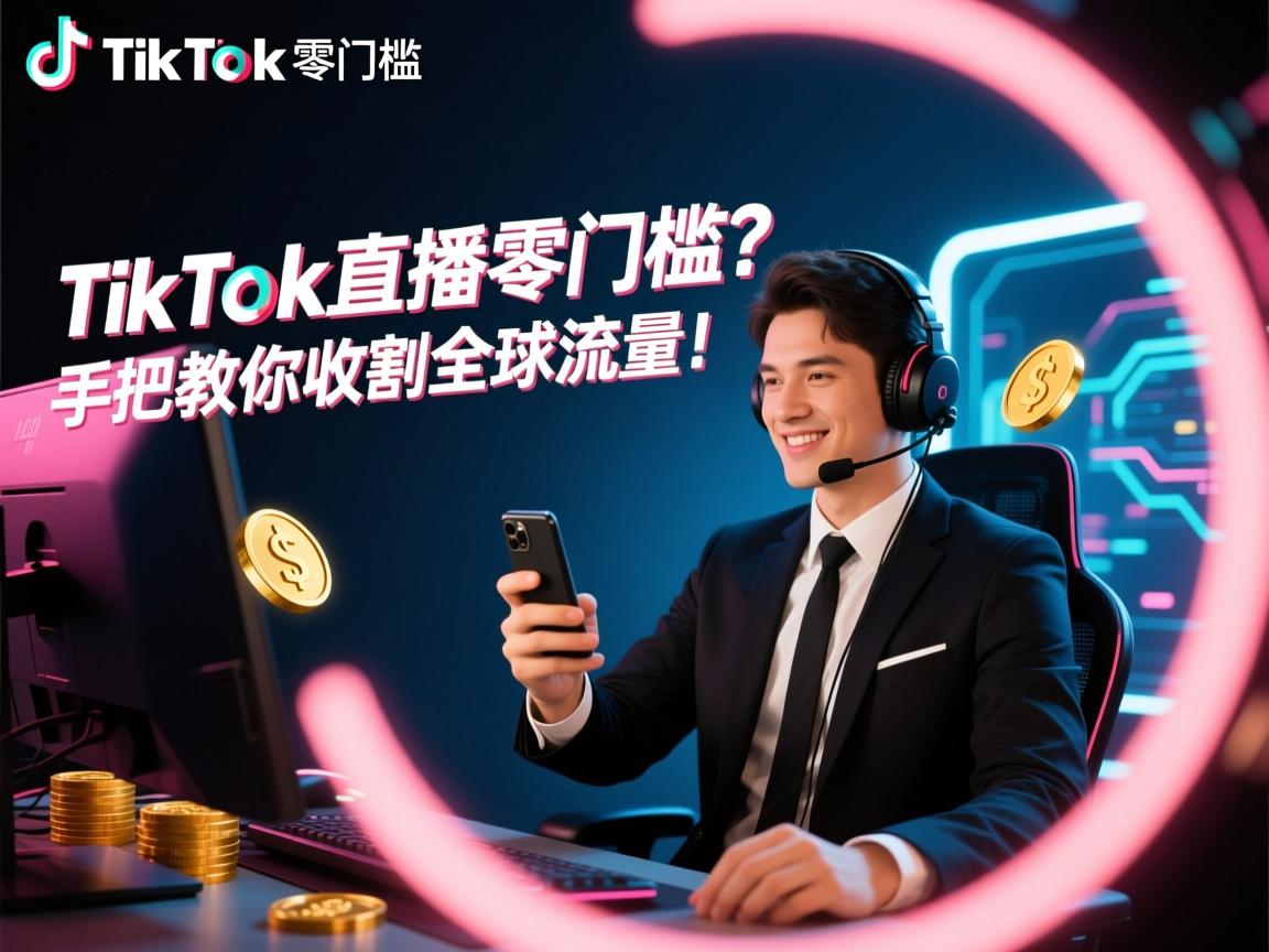 TikTok直播零门槛？手把手教你收割全球流量！