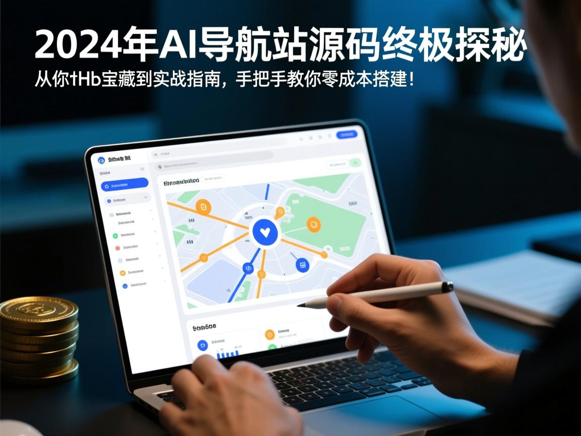 2024年AI导航站源码终极探秘,从GitHub宝藏到实战指南,手把手教你零成本搭建!