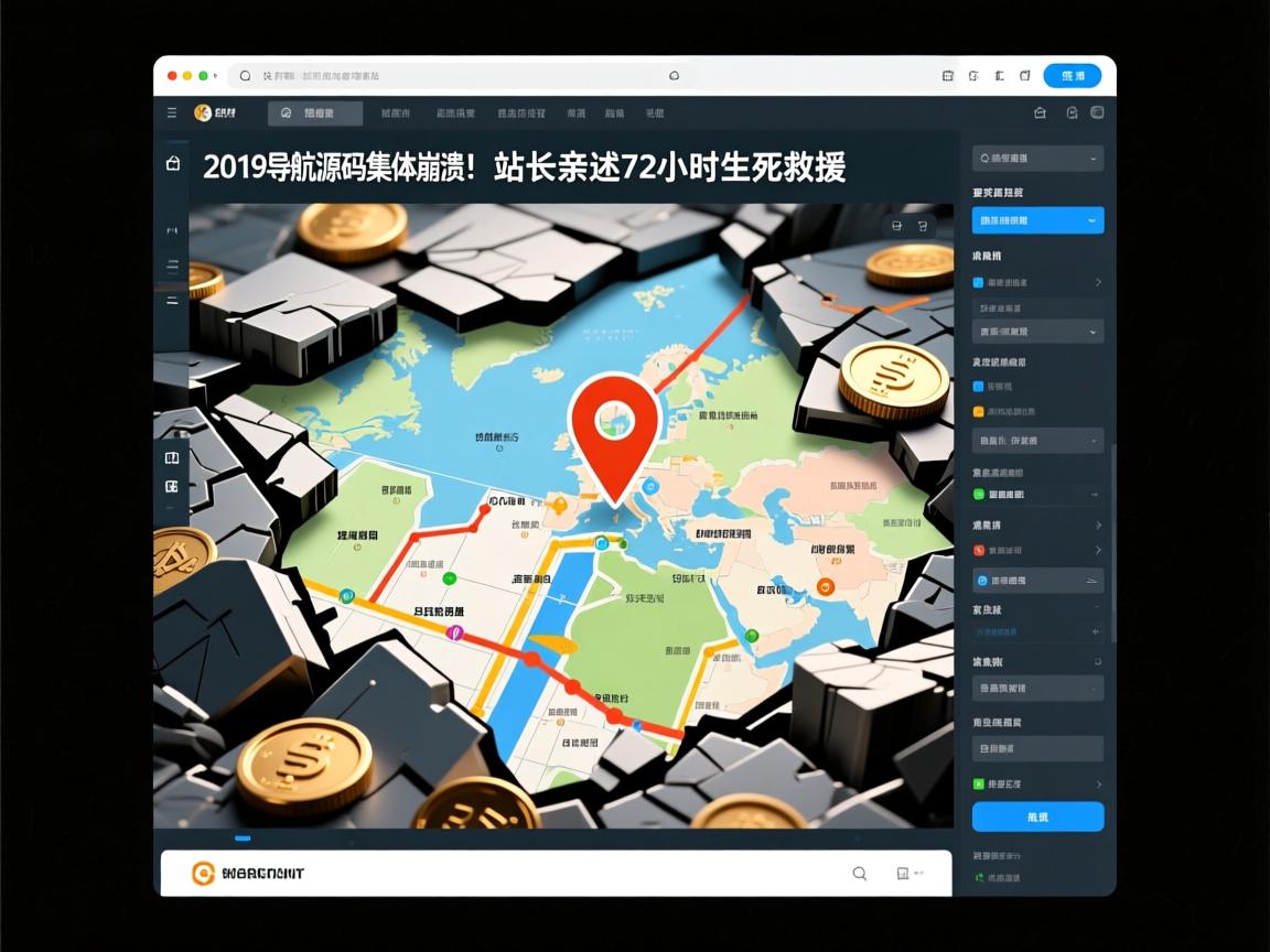 2019导航源码集体崩溃!站长亲述72小时生死救援
