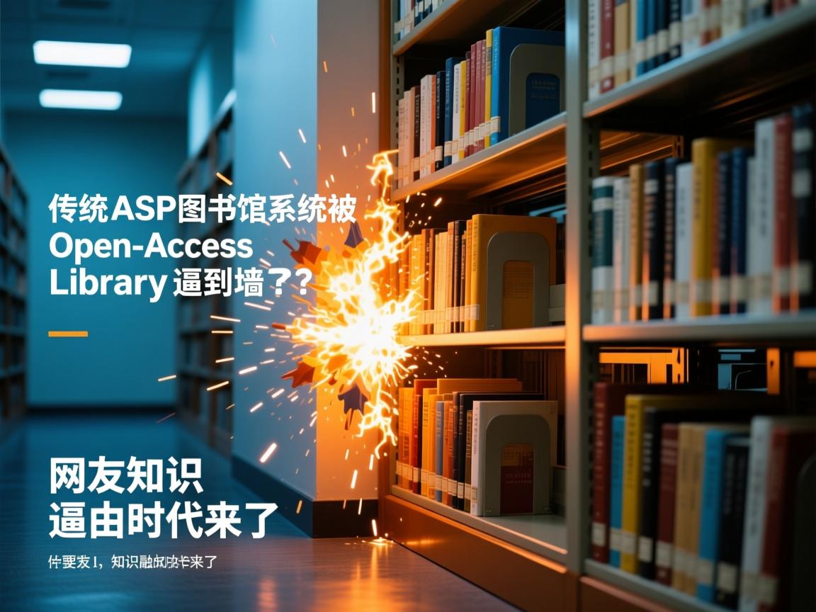 AI大爆炸!传统ASP图书馆系统被Open Access Library逼到墙角?网友,知识自由时代来了