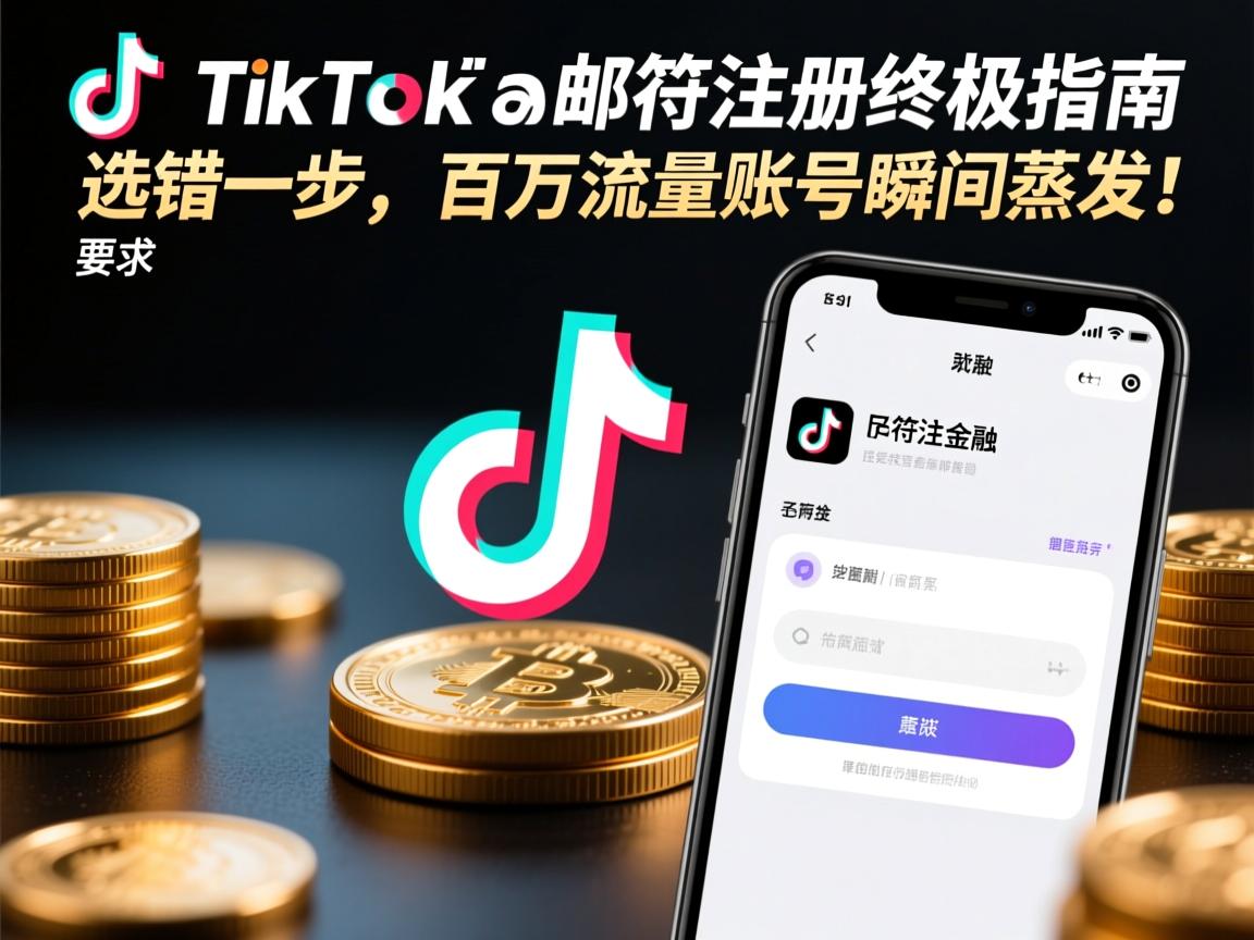 TikTok邮箱注册终极指南，选错一步，百万流量账号瞬间蒸发！