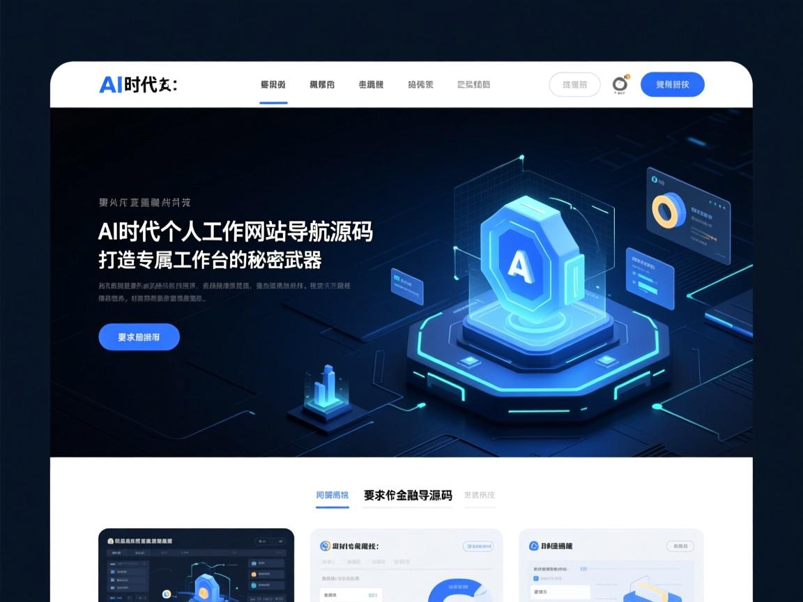 AI时代个人工作网站导航源码,打造专属工作台的秘密武器